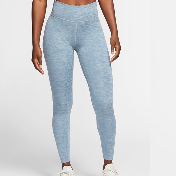 nike one blue leggings